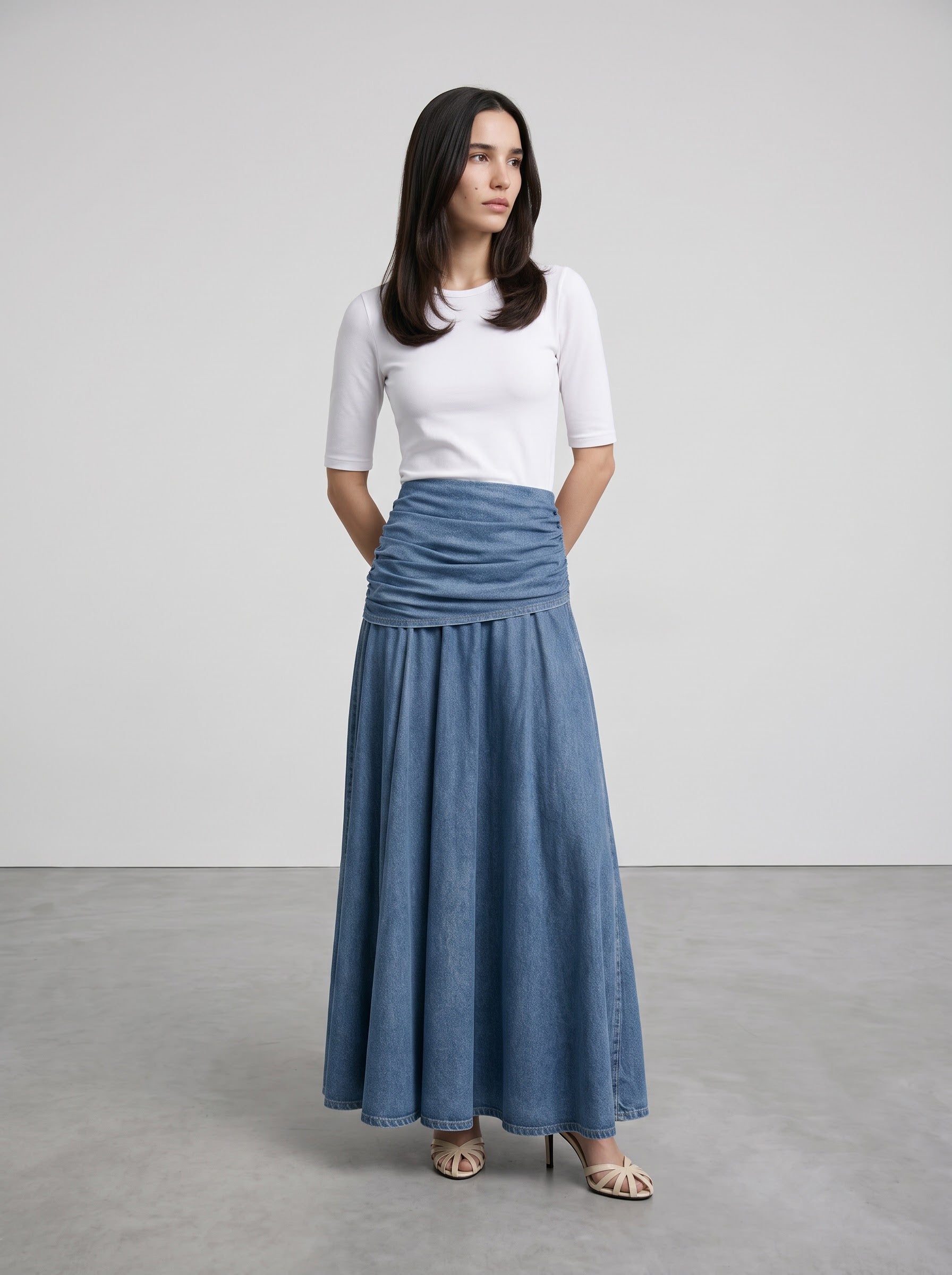 skirt long monaco