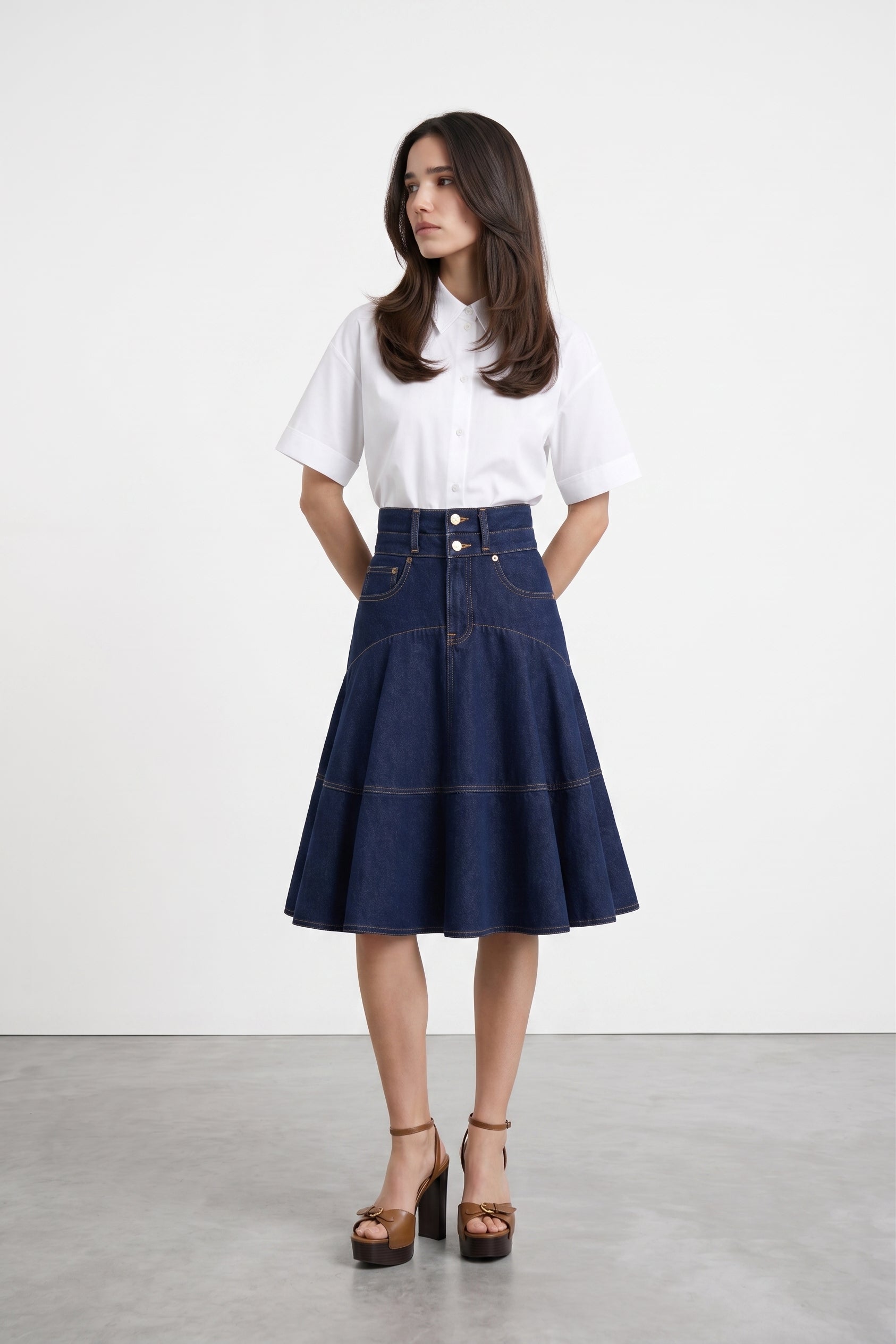 Amara skirt sort