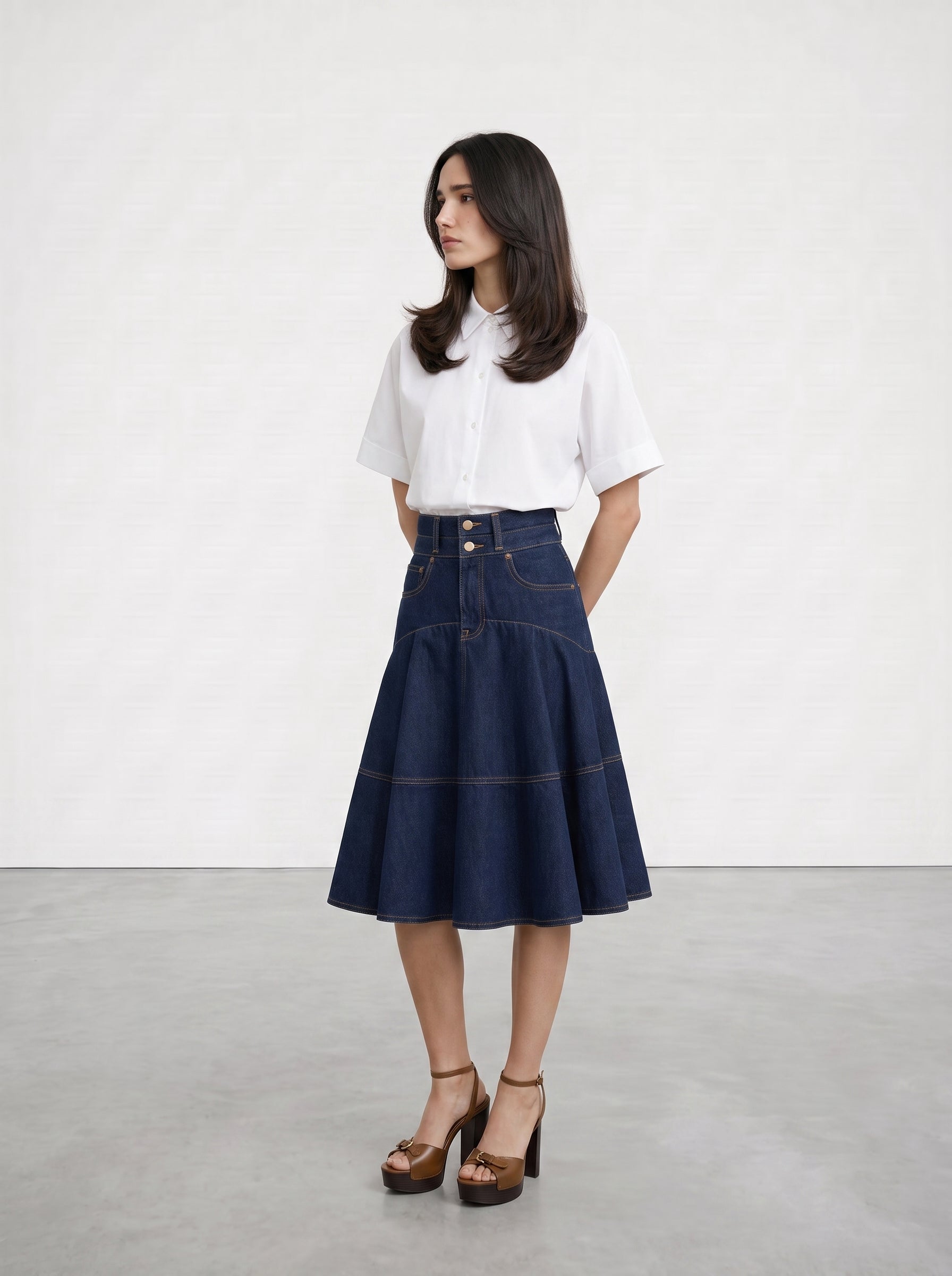 Amara skirt sort