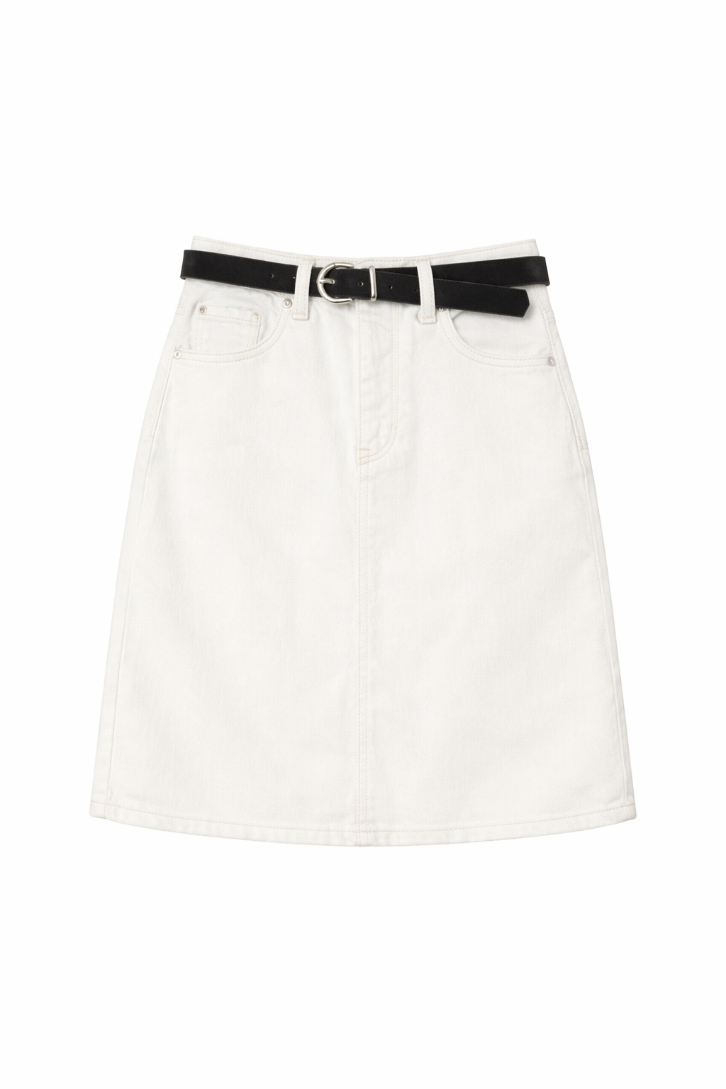 Skirt jeans white
