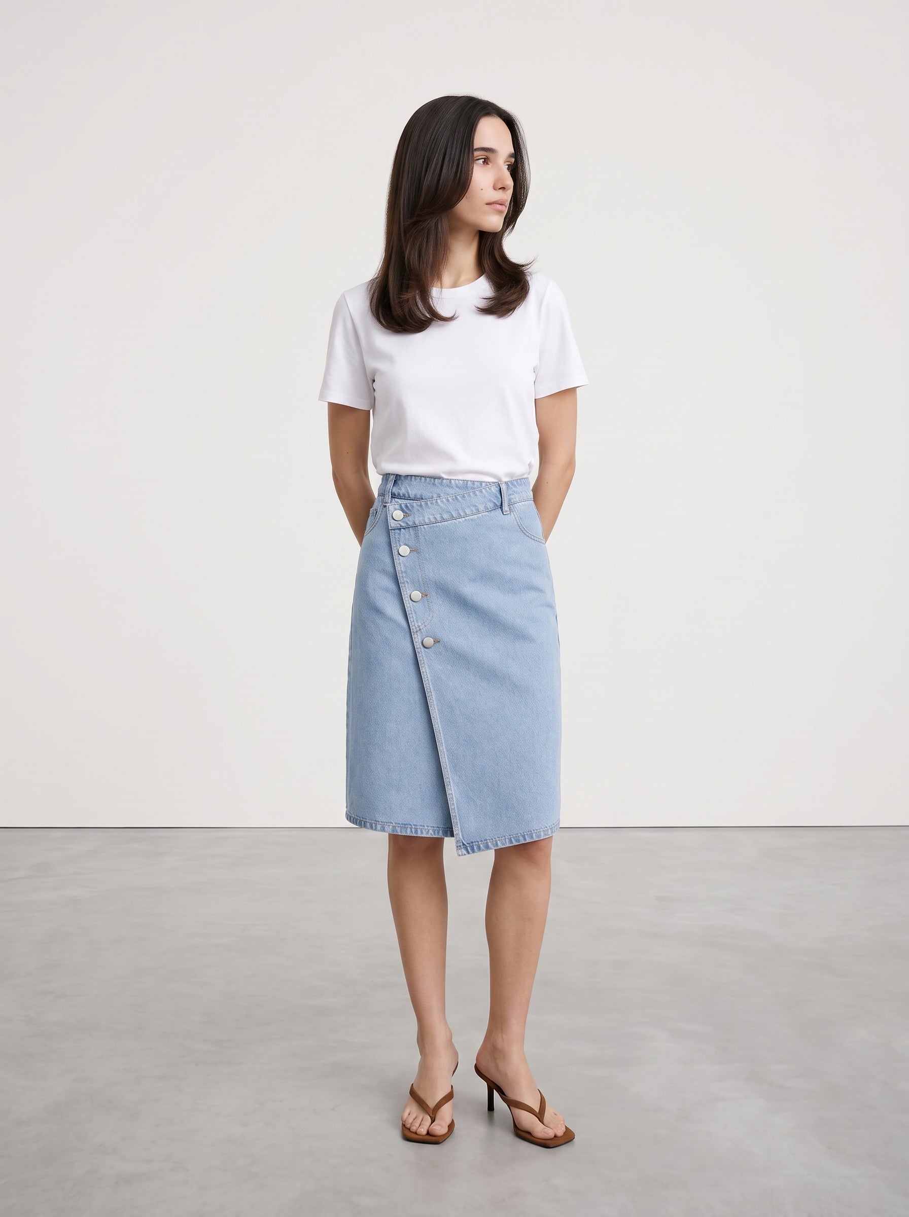 lumi skirt sort