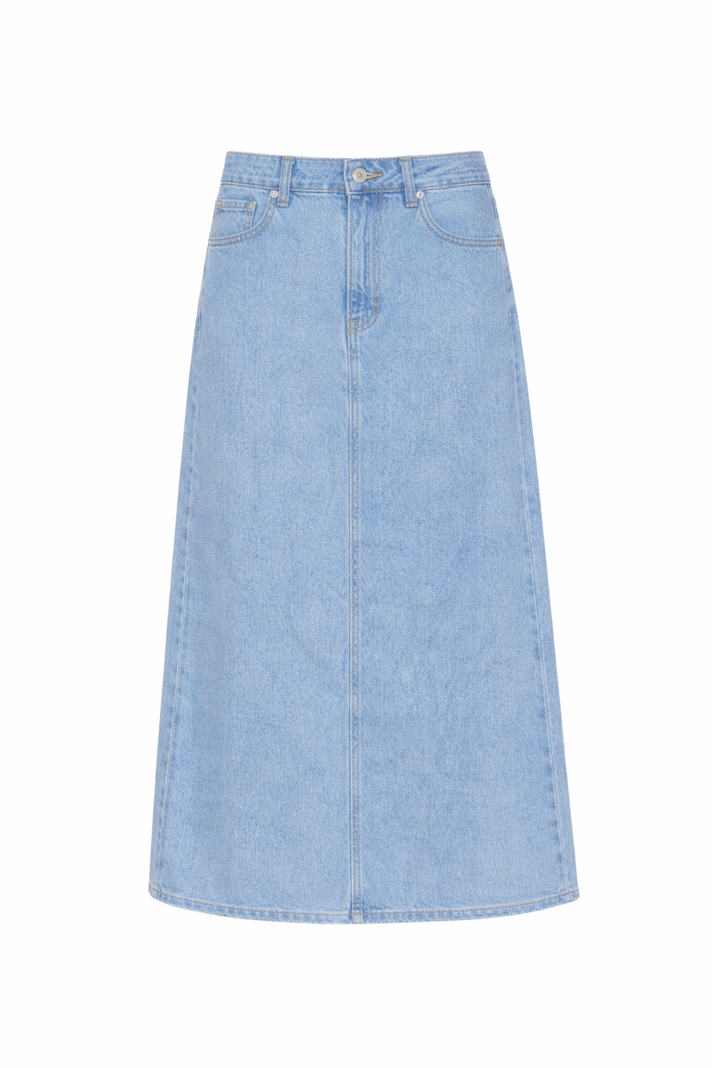 Light blue skirt maxi