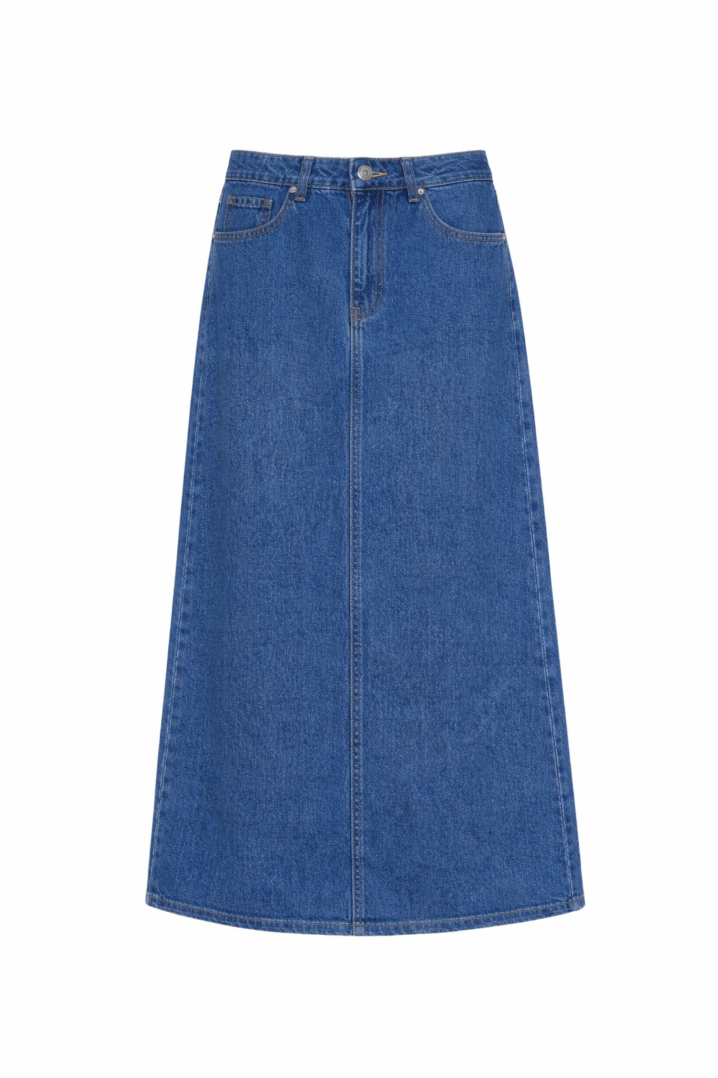 Blue skirt maxi jeans