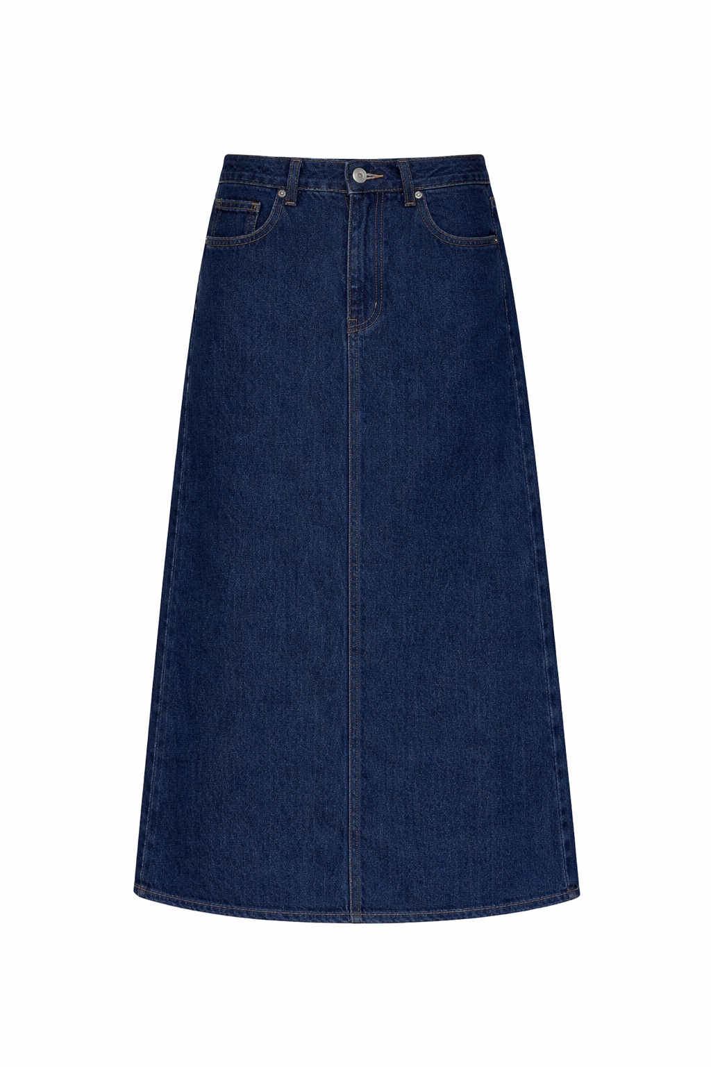 Blue dark maxi skirt