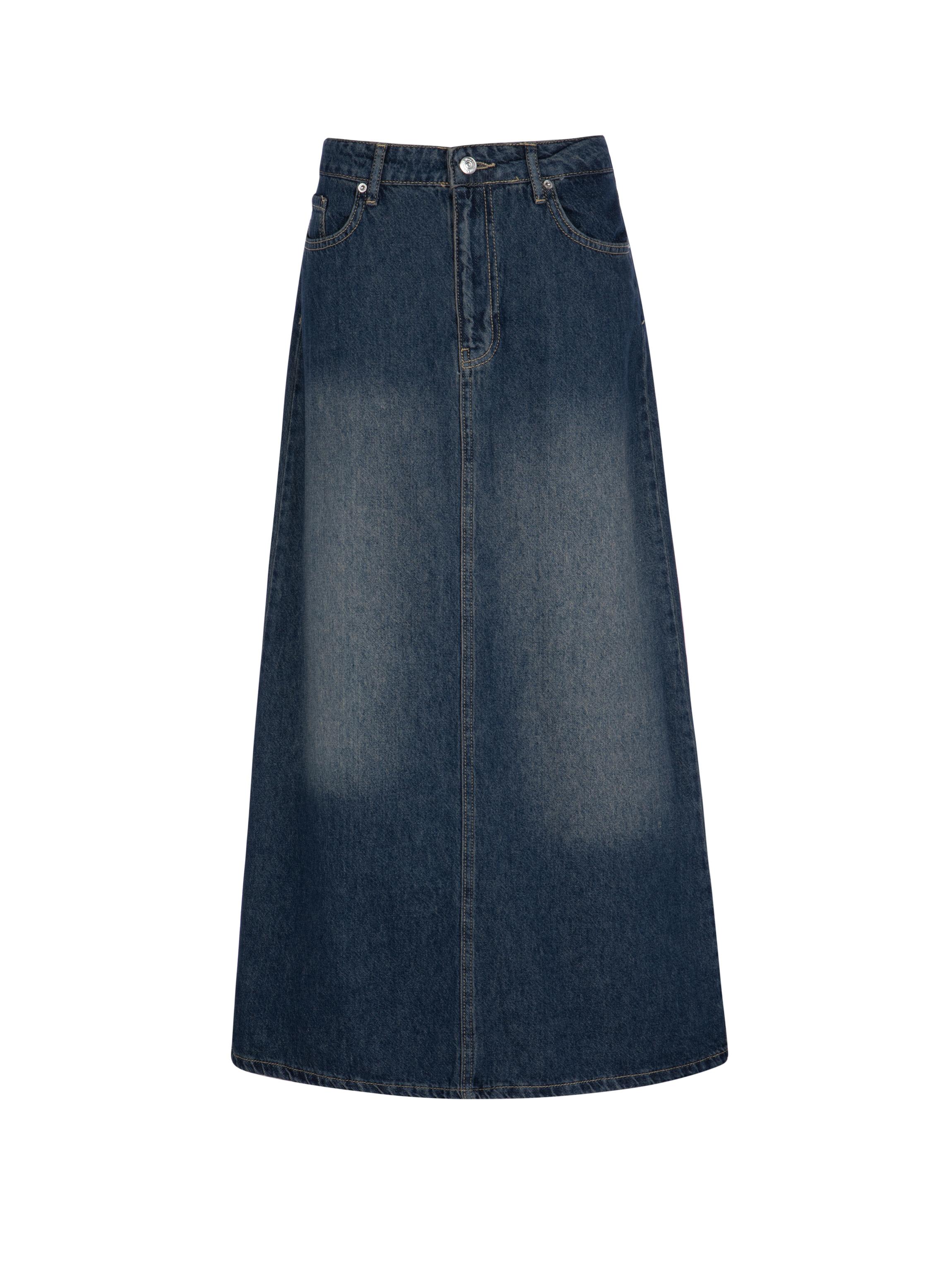 חצאית שיפשוף ללא שסע